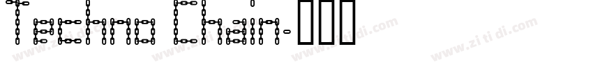 Techno Chain字体转换